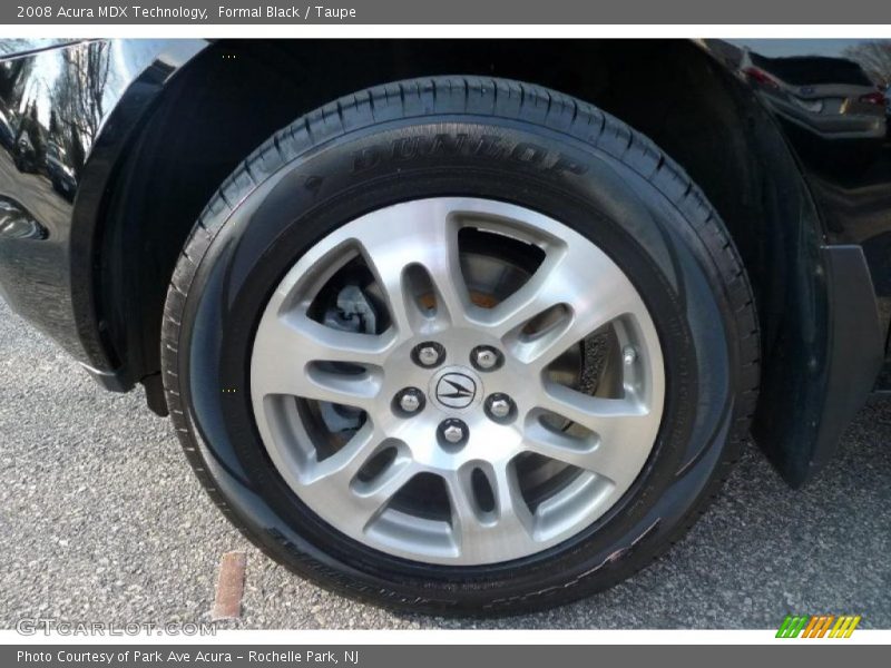 Formal Black / Taupe 2008 Acura MDX Technology