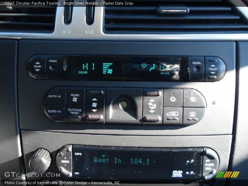 Bright Silver Metallic / Pastel Slate Gray 2007 Chrysler Pacifica Touring