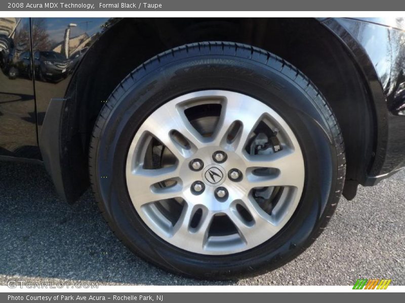 Formal Black / Taupe 2008 Acura MDX Technology