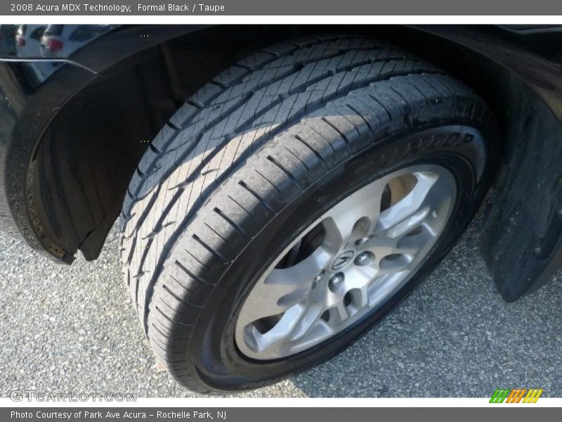 Formal Black / Taupe 2008 Acura MDX Technology