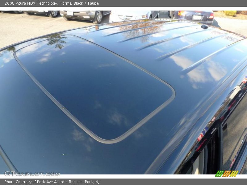 Formal Black / Taupe 2008 Acura MDX Technology