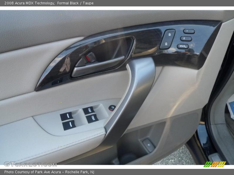 Formal Black / Taupe 2008 Acura MDX Technology