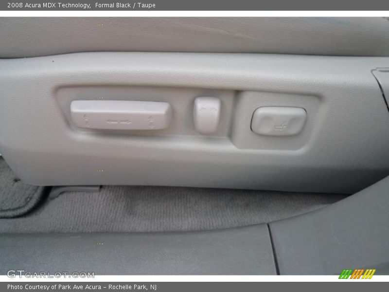 Formal Black / Taupe 2008 Acura MDX Technology