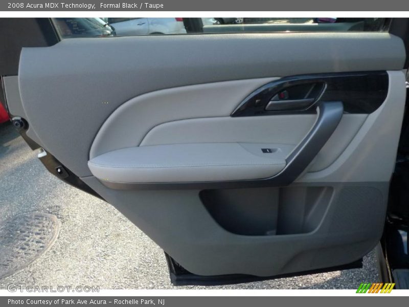 Formal Black / Taupe 2008 Acura MDX Technology