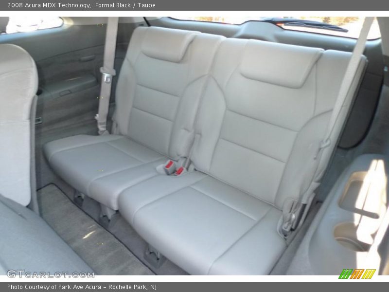 Formal Black / Taupe 2008 Acura MDX Technology