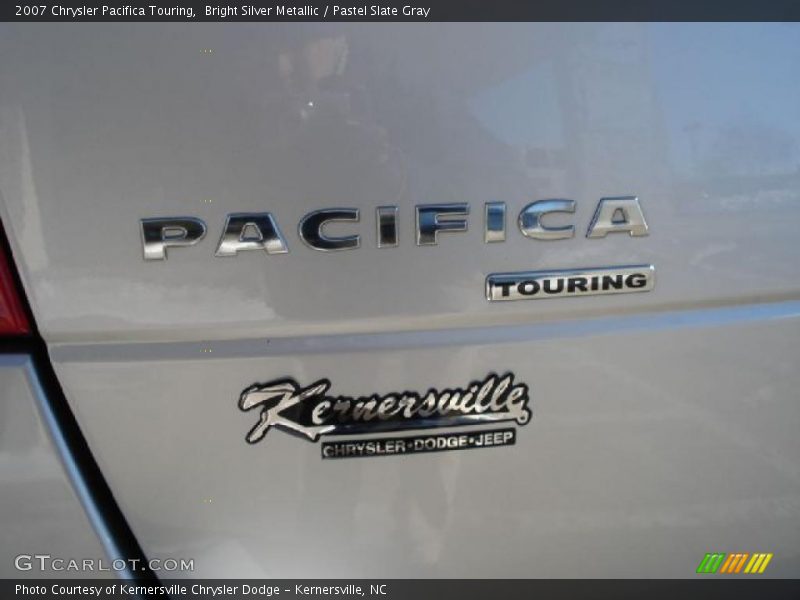 Bright Silver Metallic / Pastel Slate Gray 2007 Chrysler Pacifica Touring