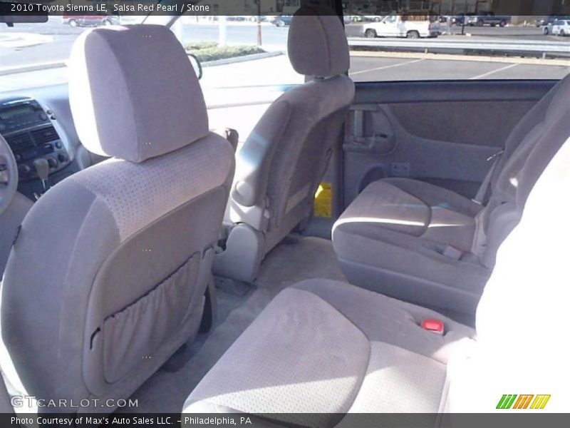 Salsa Red Pearl / Stone 2010 Toyota Sienna LE