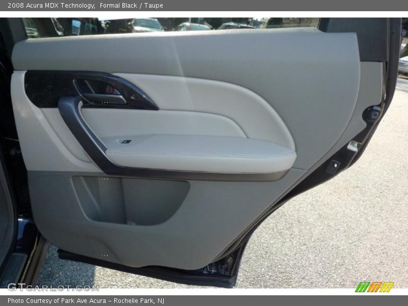 Formal Black / Taupe 2008 Acura MDX Technology