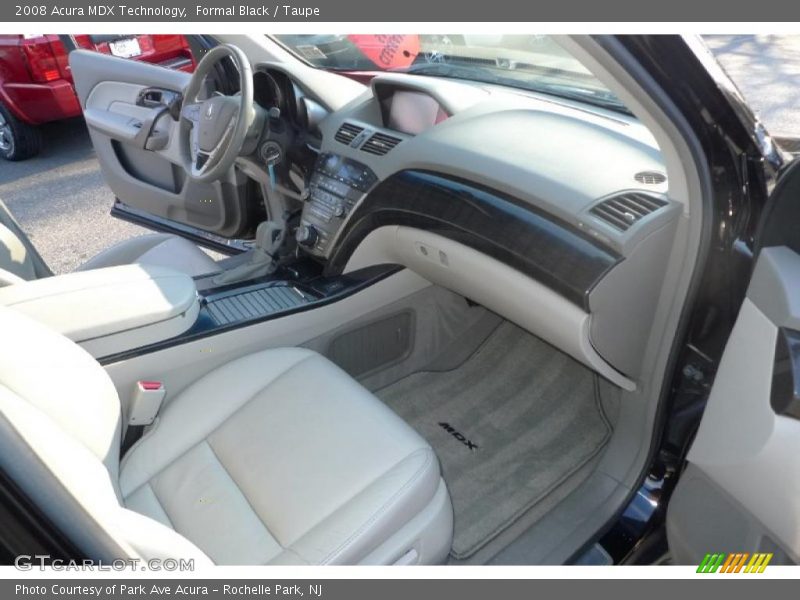 Formal Black / Taupe 2008 Acura MDX Technology