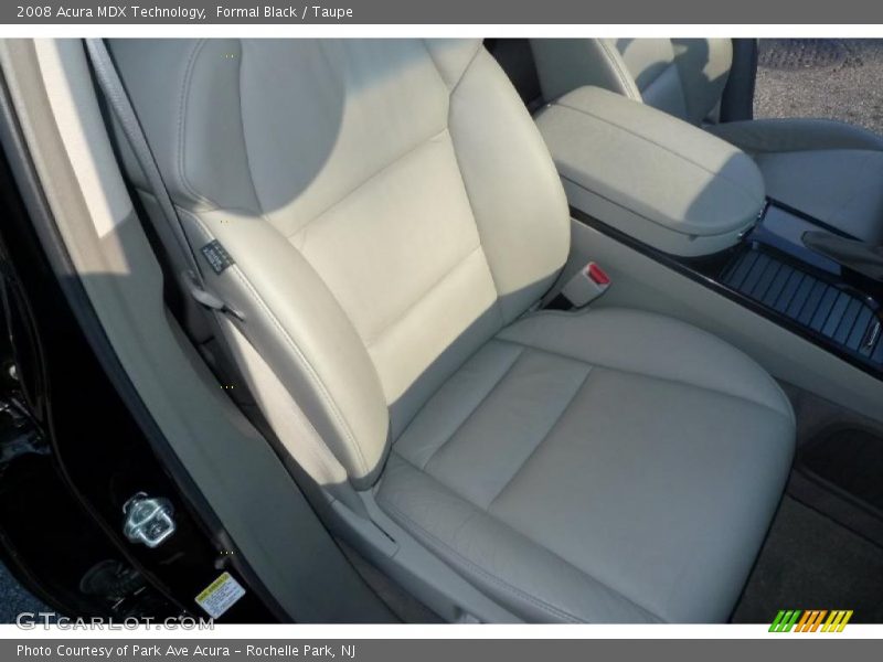 Formal Black / Taupe 2008 Acura MDX Technology