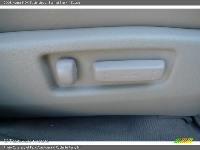 Formal Black / Taupe 2008 Acura MDX Technology