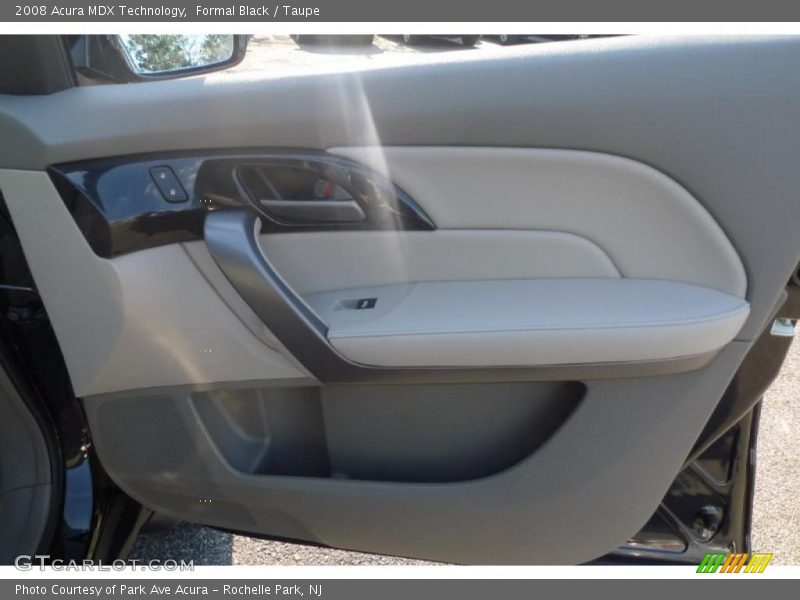Formal Black / Taupe 2008 Acura MDX Technology