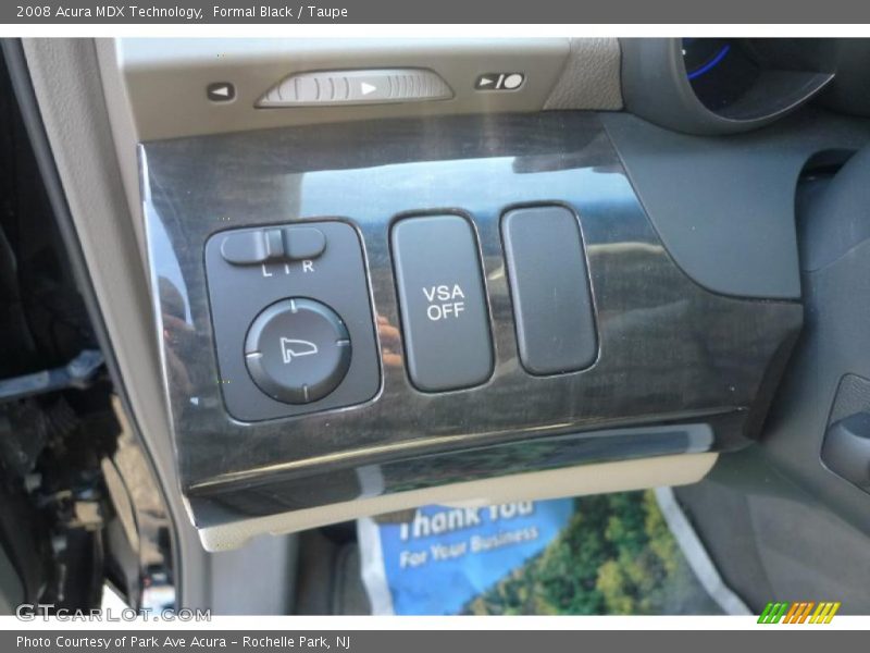 Formal Black / Taupe 2008 Acura MDX Technology