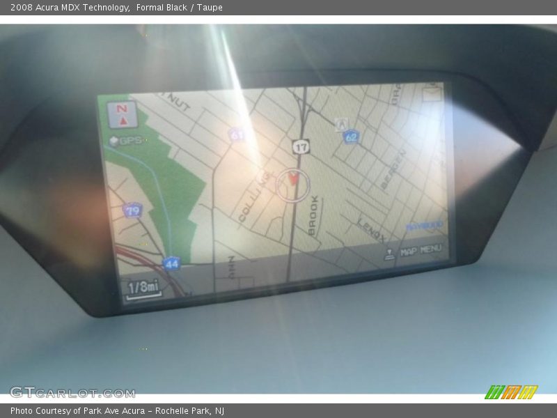 Formal Black / Taupe 2008 Acura MDX Technology