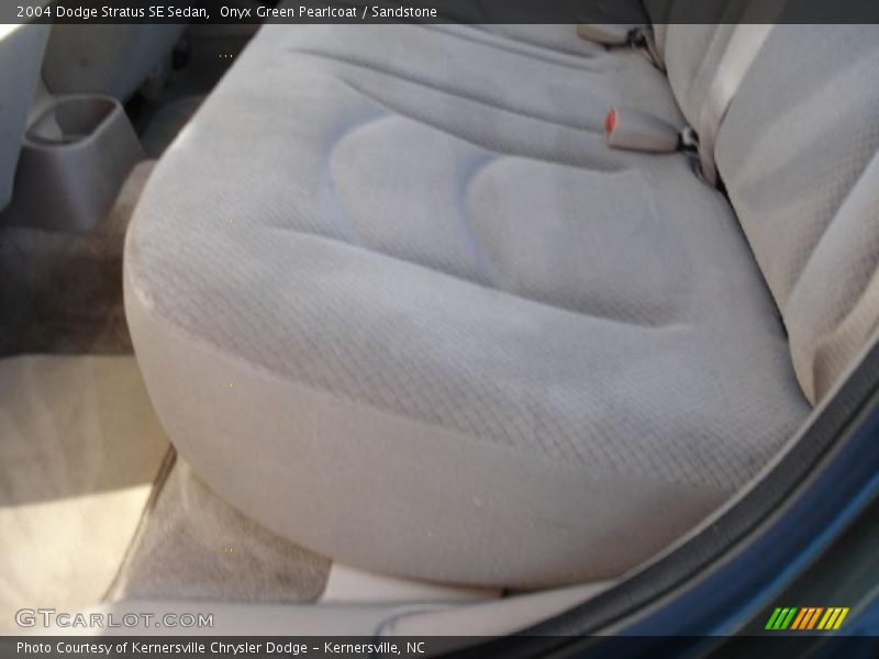Onyx Green Pearlcoat / Sandstone 2004 Dodge Stratus SE Sedan