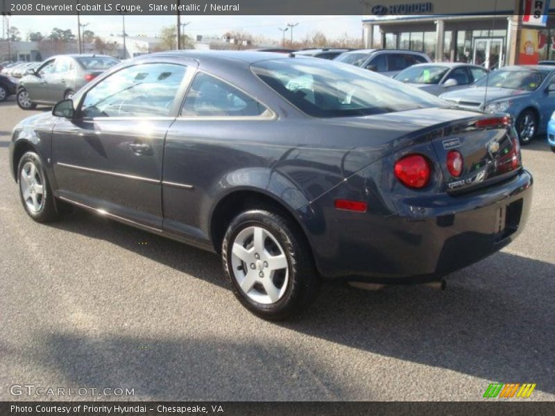 Slate Metallic / Neutral 2008 Chevrolet Cobalt LS Coupe