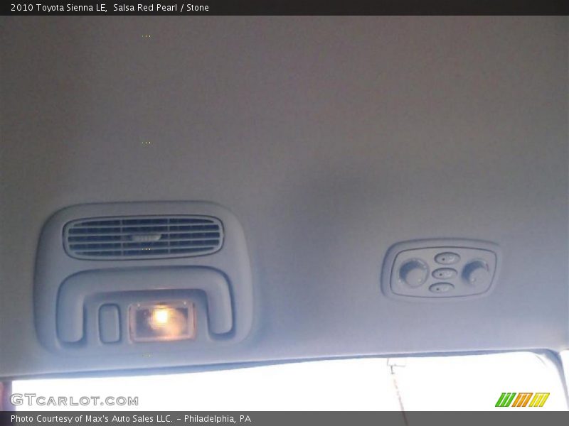 Salsa Red Pearl / Stone 2010 Toyota Sienna LE