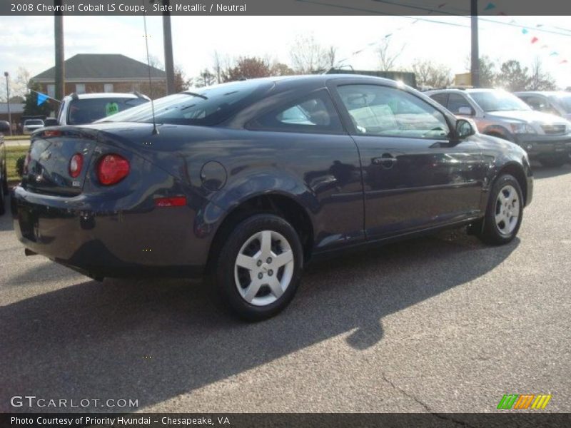 Slate Metallic / Neutral 2008 Chevrolet Cobalt LS Coupe
