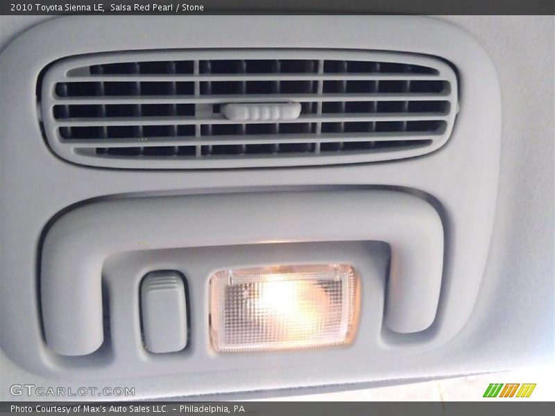 Salsa Red Pearl / Stone 2010 Toyota Sienna LE