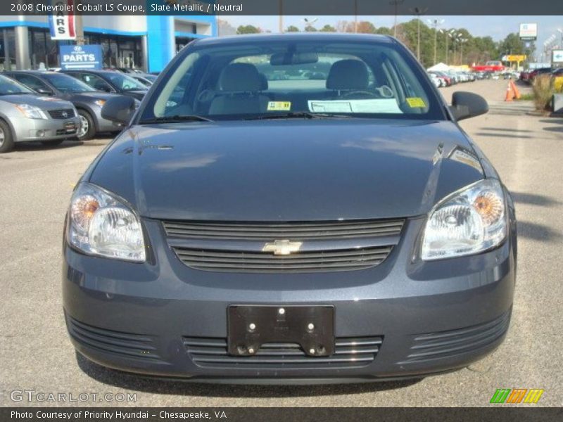 Slate Metallic / Neutral 2008 Chevrolet Cobalt LS Coupe