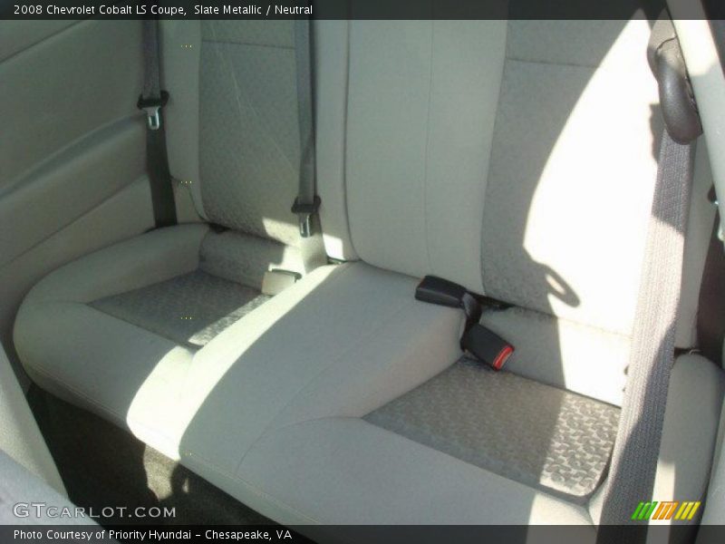 Slate Metallic / Neutral 2008 Chevrolet Cobalt LS Coupe