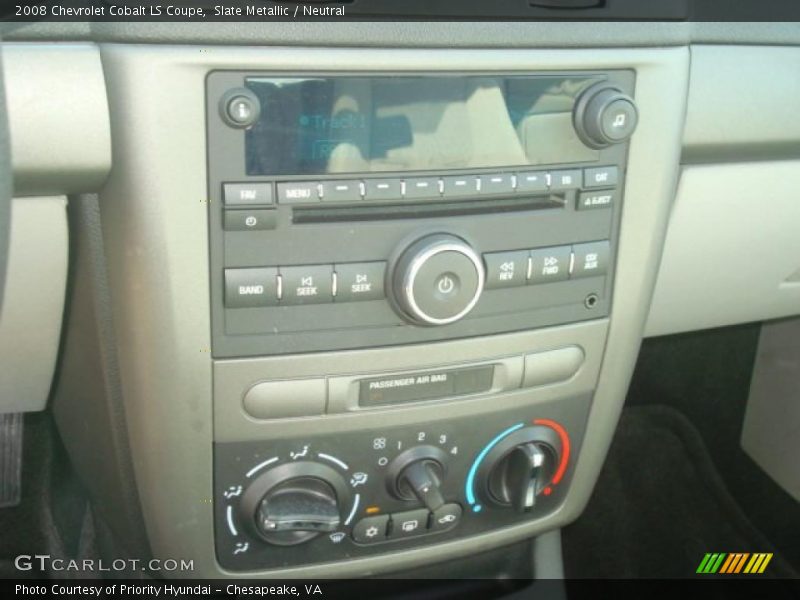 Slate Metallic / Neutral 2008 Chevrolet Cobalt LS Coupe