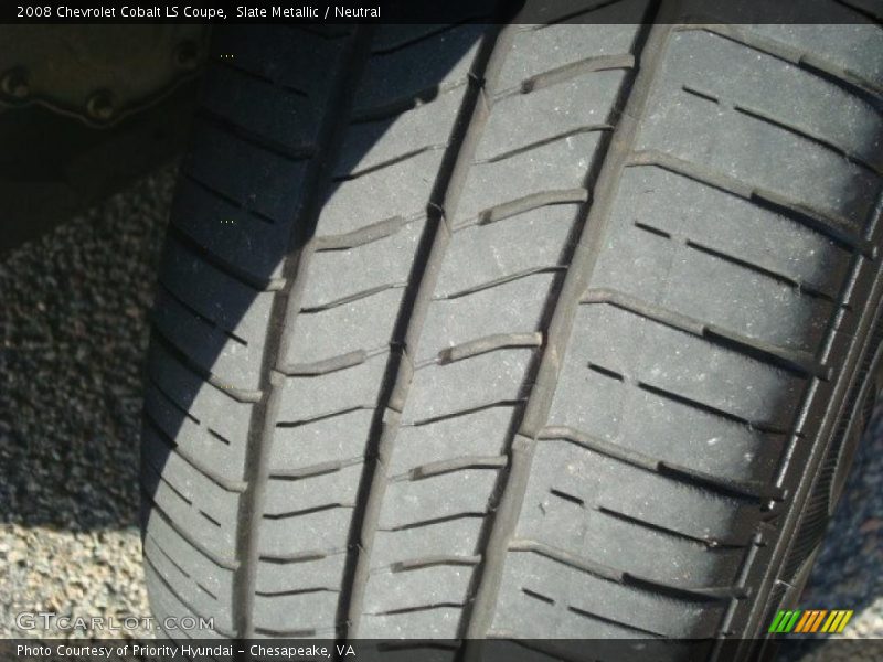 Slate Metallic / Neutral 2008 Chevrolet Cobalt LS Coupe