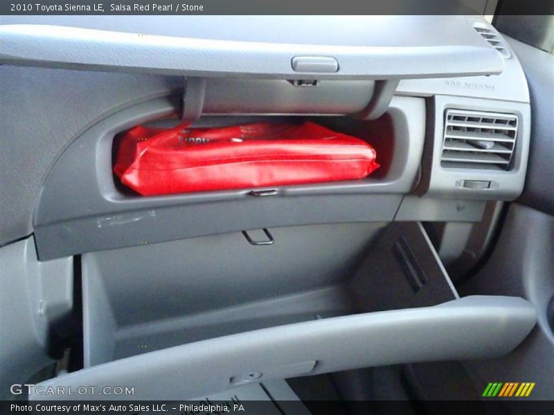 Salsa Red Pearl / Stone 2010 Toyota Sienna LE