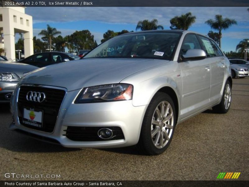 Front 3/4 View of 2011 A3 2.0 TDI