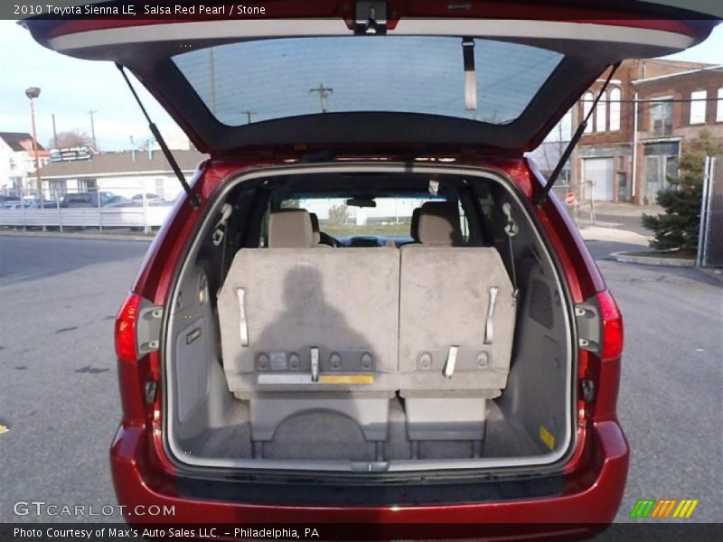 Salsa Red Pearl / Stone 2010 Toyota Sienna LE