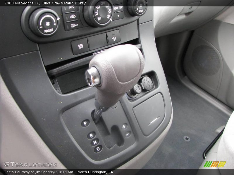 Olive Gray Metallic / Gray 2008 Kia Sedona LX