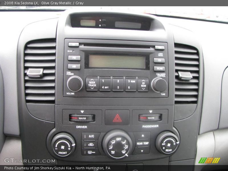 Olive Gray Metallic / Gray 2008 Kia Sedona LX