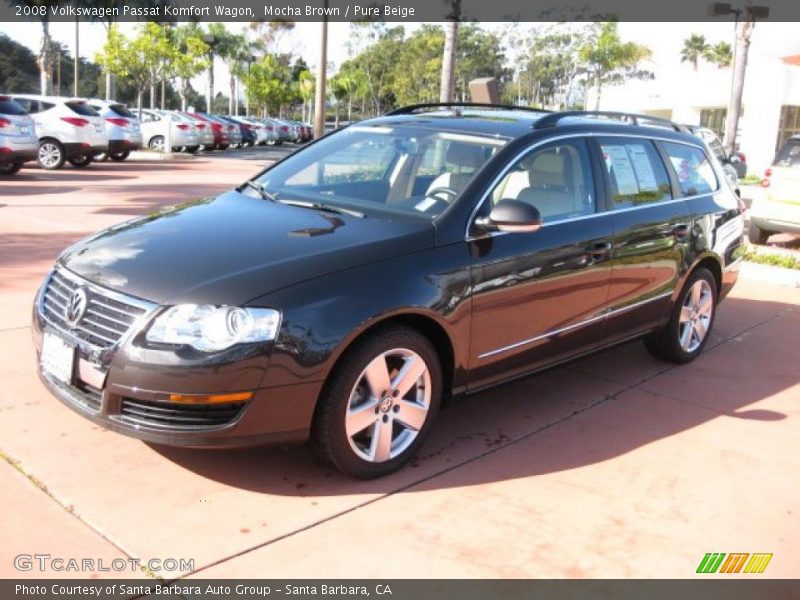 Mocha Brown / Pure Beige 2008 Volkswagen Passat Komfort Wagon