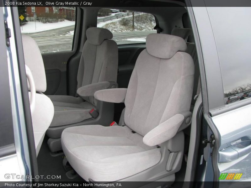 Olive Gray Metallic / Gray 2008 Kia Sedona LX