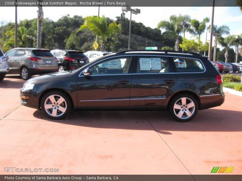 Mocha Brown / Pure Beige 2008 Volkswagen Passat Komfort Wagon