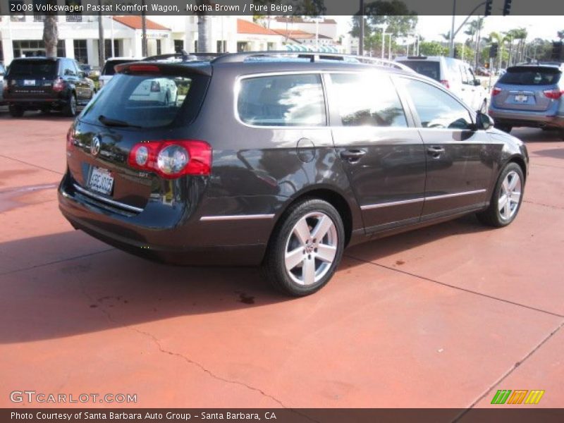 Mocha Brown / Pure Beige 2008 Volkswagen Passat Komfort Wagon