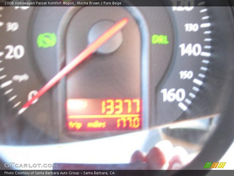 Mocha Brown / Pure Beige 2008 Volkswagen Passat Komfort Wagon