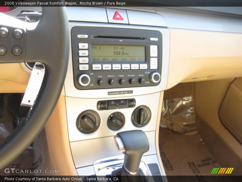 Mocha Brown / Pure Beige 2008 Volkswagen Passat Komfort Wagon