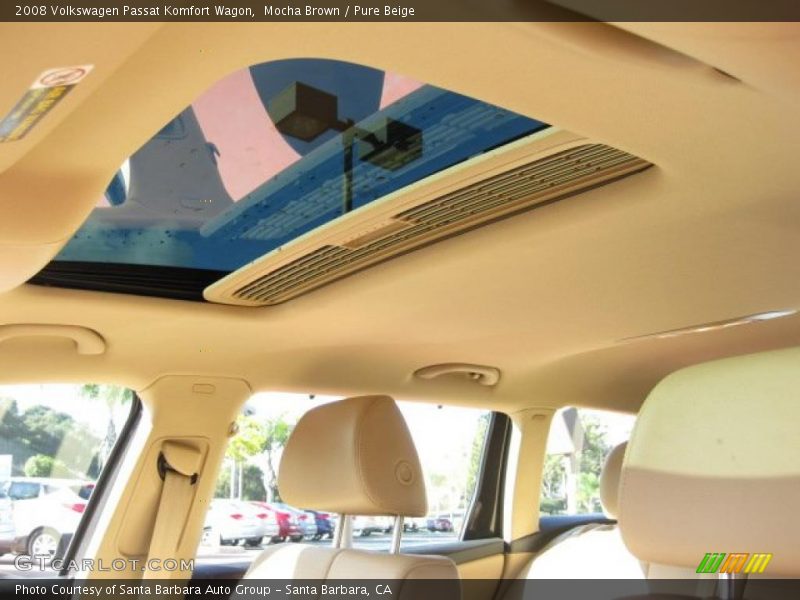 Mocha Brown / Pure Beige 2008 Volkswagen Passat Komfort Wagon