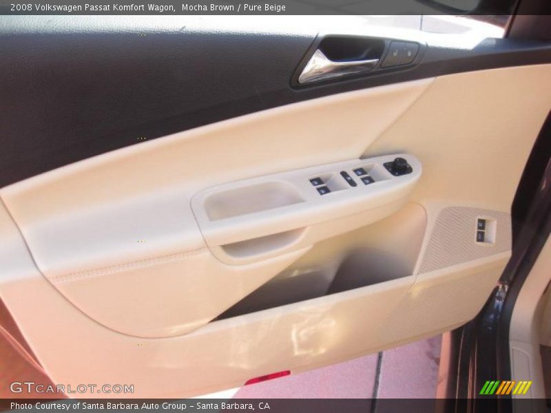 Mocha Brown / Pure Beige 2008 Volkswagen Passat Komfort Wagon