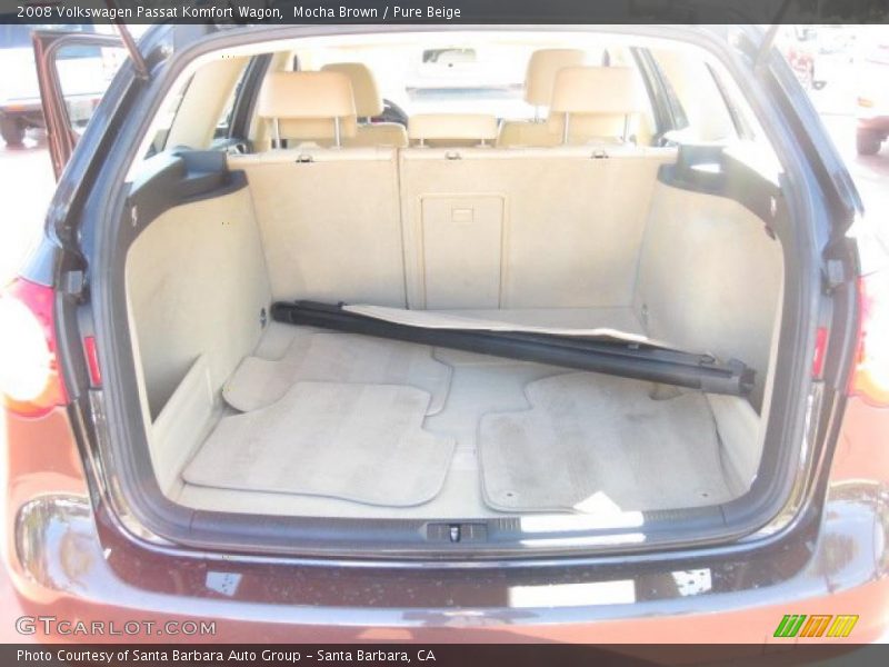 Mocha Brown / Pure Beige 2008 Volkswagen Passat Komfort Wagon
