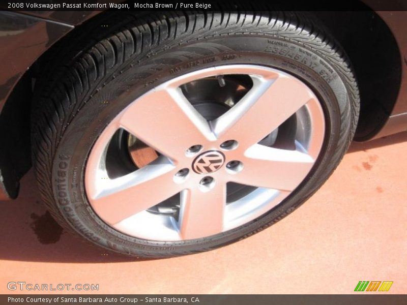 Mocha Brown / Pure Beige 2008 Volkswagen Passat Komfort Wagon