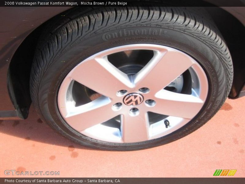Mocha Brown / Pure Beige 2008 Volkswagen Passat Komfort Wagon