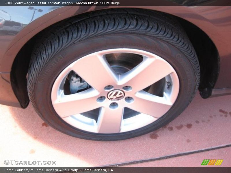 Mocha Brown / Pure Beige 2008 Volkswagen Passat Komfort Wagon