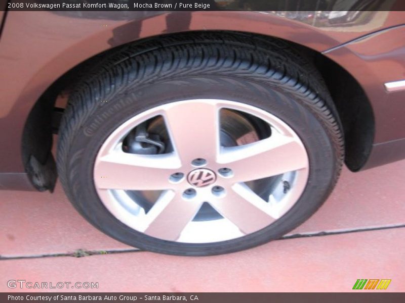 Mocha Brown / Pure Beige 2008 Volkswagen Passat Komfort Wagon