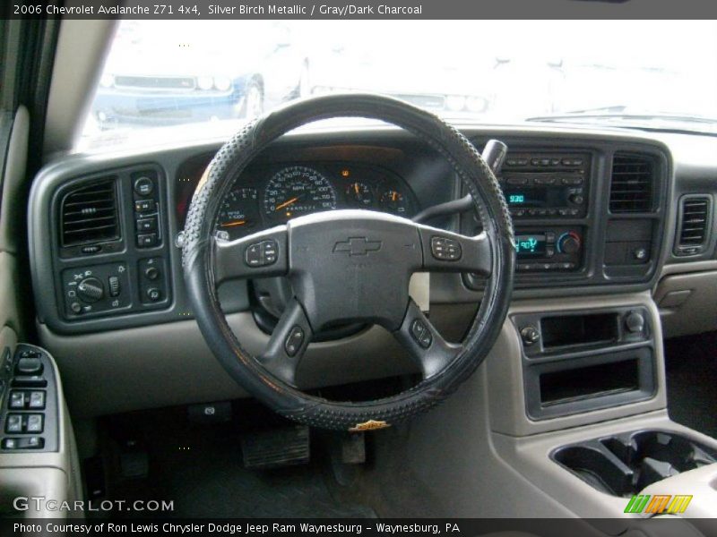 Silver Birch Metallic / Gray/Dark Charcoal 2006 Chevrolet Avalanche Z71 4x4