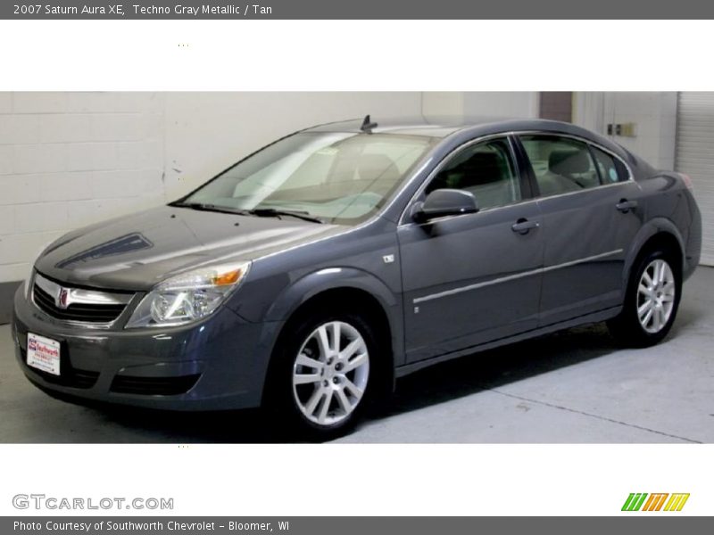 Techno Gray Metallic / Tan 2007 Saturn Aura XE