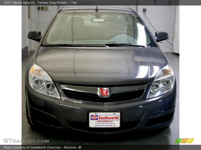 Techno Gray Metallic / Tan 2007 Saturn Aura XE
