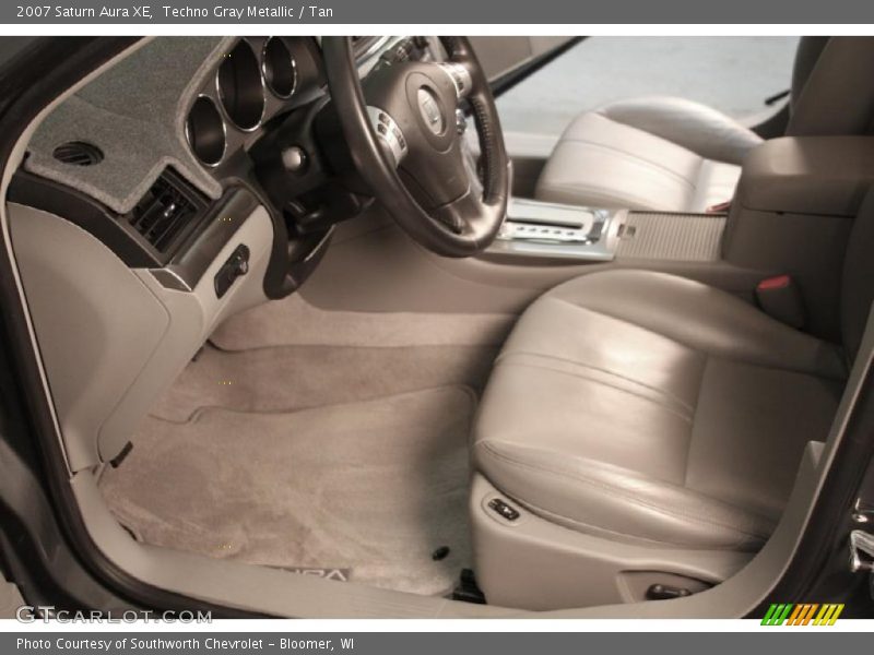 Techno Gray Metallic / Tan 2007 Saturn Aura XE