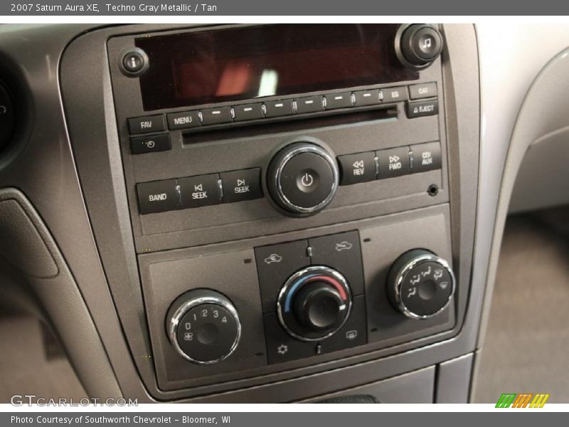 Techno Gray Metallic / Tan 2007 Saturn Aura XE